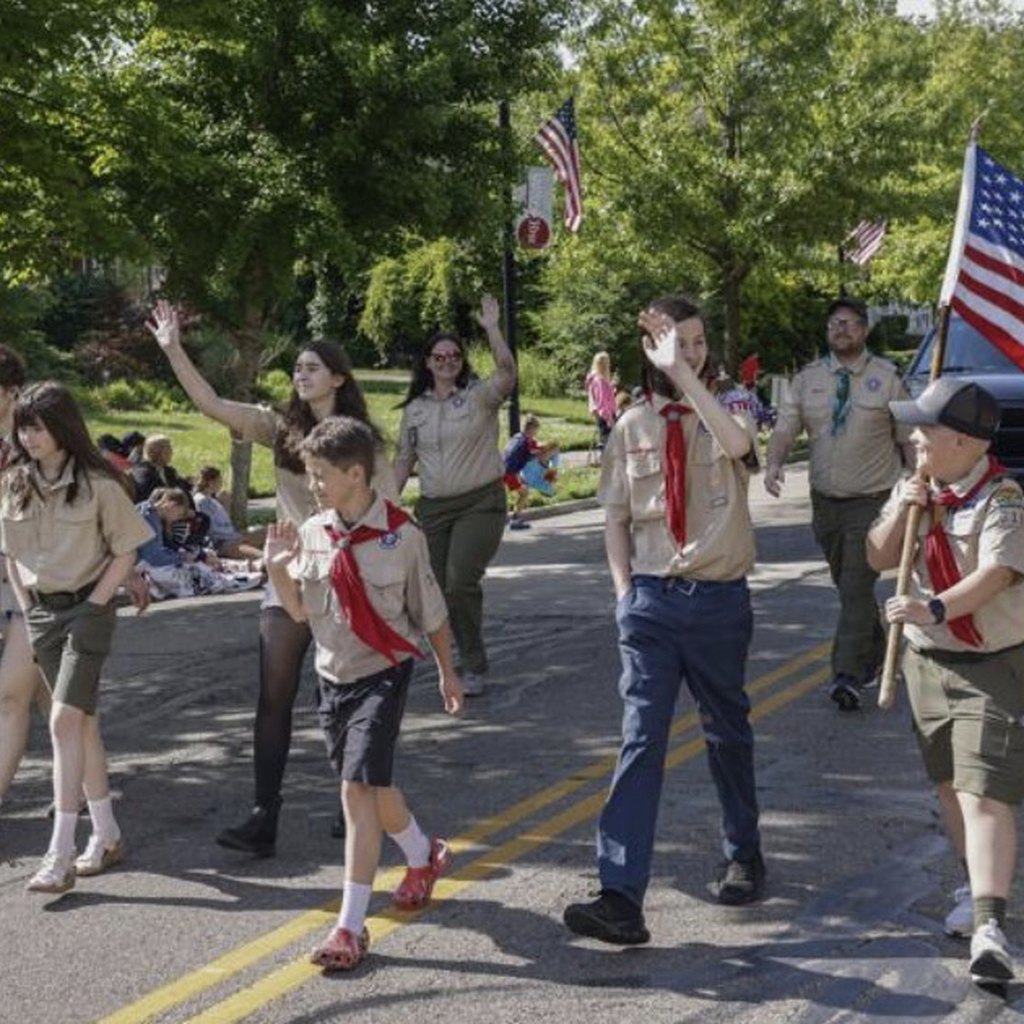 Scouts BSA Troop 311 gathered together